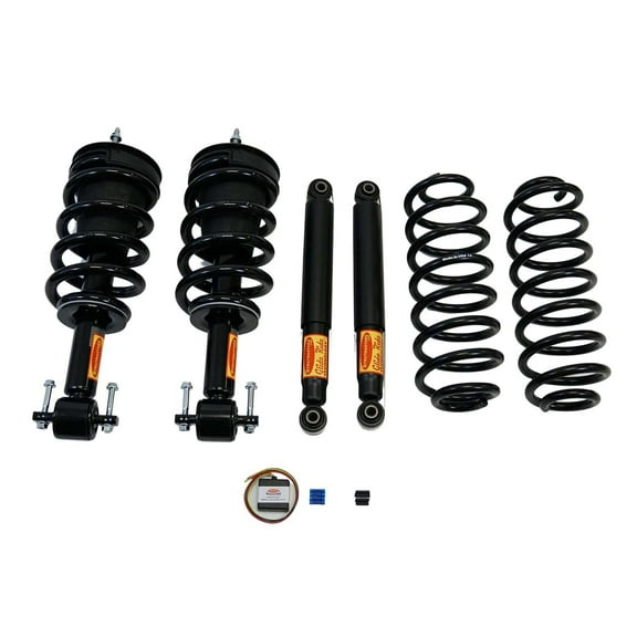 2015-2020 Cadillac Escalade 4-Wheel Air Suspension Conversion Kit / Delete Kit with Light Out Module (GC44FM)