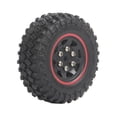 thumbnail image 3 of Juego de Neumáticos de goma Zulema CX24 YKC01CM 4 piezas Negro y rojo, 3 of 8