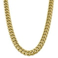 thumbnail image 1 of 14k 15mm Semi-Solid Miami Cuban Chain (Weight: 191.28 Grams, Length: 30 Inches), 1 of 4
