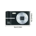 thumbnail image 3 of YUNAFFT Upgrade Digital Camera, 50MP Full High Definition 1080P Camera with 16x Zoom Anti Shake, Compact Camera for Kid Student Children Teen Girl Boy, Kids Camera, 3 of 9