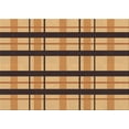 thumbnail image 1 of Ahgly Company Machine Washable Indoor Rectangle Transitional Orange Area Rugs, 5' x 8', 1 of 7