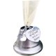 thumbnail image 1 of Conmemorativa De Navidad, Enlace De Ala De Ángel, Campana De Plata, Una Pieza De Mi Corazón Está En El Cielo, Colgante De Árbol De Navidad Para Puerta Y Ventana sonducket HA045224-06, 1 of 4
