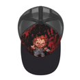 thumbnail image 3 of Chucky Caps Breathable Baseball Cap Dad Hat Adjustable Casual Trucker Caps for Outdoor Running Workouts, 3 of 6