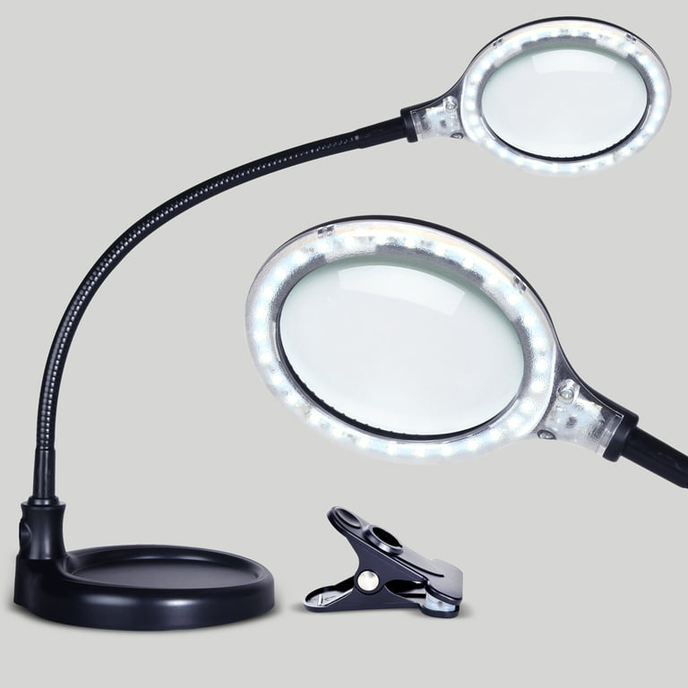 Loupe Magnifier Led Light Stand  Magnifying Glass Stand Light