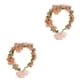 thumbnail image 1 of Sonducket de flores Decoración para el cabello Colgante nupcial Diadema de boda Atractiva mano de obra fina Decoraciones Multipropósito Amarillo 2Conjunto, 1 of 6
