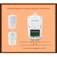 thumbnail image 4 of Ultrasonic Level Sensor Ultrasonic Water Tank Liquid Depth Level Meter Sensor Liquid Level Sensor with Temperature Display Water Level Gauge Automatic Water Addition, 4 of 7