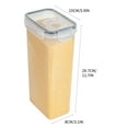 thumbnail image 3 of SDJMa Airtight Food Storage Containers With Lids,BPA Free Kitchen Storage Containers for Spaghetti, Pasta, Dry Food,Flour and Sugar, Plastic Canisters for Pantry Organization and Storage, 3 of 6