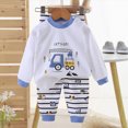 thumbnail image 2 of HFHAPW Toddler Pajamas Boys Girls Pyjamas 2pcs Long Sleeves Pjs Sets for Kids Fall Winter Sleepwears, 2 of 5