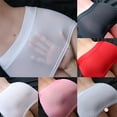 thumbnail image 6 of Women Ice Silk Sheer Short Tube Dress Nightclub Party Clubwear Skirt Glossy, 6 of 9
