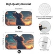 thumbnail image 5 of Yiaed Starry Sky Cloud Puppy Print Car Windshield Sunshade Front Auto Car Front Window Sun Shade Foldable Sun Visor Shield Cover Auto Accessories for Sedan SUV Truck-Small, 5 of 5