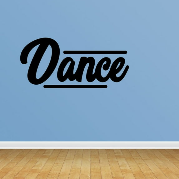 Empresal Girl Dancer Silhouette Vinyl Wall Decal Quote Sticker Home Decor Black 28"Hx13"W JP72