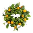 thumbnail image 1 of Corona decorativa DII para primavera y verano con limones, 50 cm de diámetro, 1 of 3