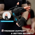 thumbnail image 3 of Guantes de entrenamiento RYMNT Aron Black-M con soporte para la muñeca, 3 of 7