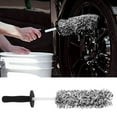 thumbnail image 3 of POINTERTECK Car Wheel Cleaning Brush Rim Brush 16.5 Inch Wheel Brush Non-Slip Handle Wheel and Rim Detailing Brush Auto Care for Car Motorcycle Bicycle, 3 of 10
