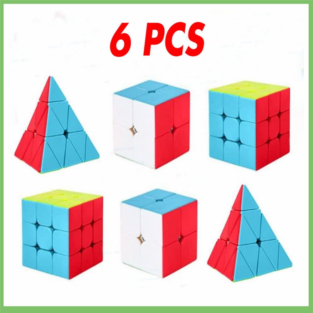 2 Style Gear Cube Twist Puzzle Speed Intelligence Magic Cubes educational toys 