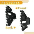 thumbnail image 5 of Soporte de parachoques delantero izquierdo del lado del conductor Unique Bargains No.5C6807184 para Volkswagen Jetta 2011-2014 1 Pc, 5 of 5