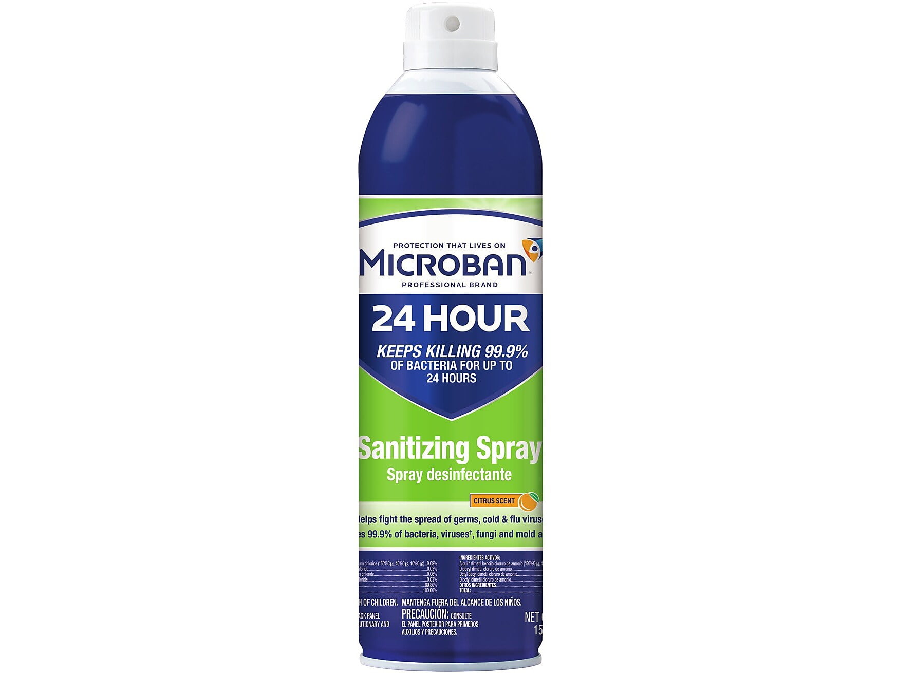 Microban Sanitizing Spray Citrus 15 Oz. (30130)
