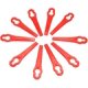 thumbnail image 5 of 100 cuchillas de corte de plástico para cortacésped de 83 mm, cortador de césped, herramienta de jardinería de repuesto (100 unidades, rojo) kaili Sencillez, 5 of 5