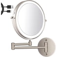 thumbnail image 4 of Espejos de maquillaje de pared Espejo de aumento iluminado, giratorio extensible, para baños y familia JAMW Sencillez, 4 of 5