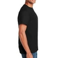 thumbnail image 4 of Gildan Short Sleeve T-Shirt -GR50, Men's Crew Neck Tee 100% Heavy Cotton T-Shirt, (S, Black), 4 of 5