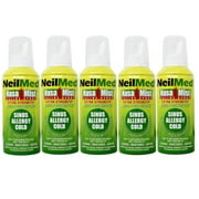 5 Pack - NeilMed Hypertonic NasaMist Saline Spray 2.7 % Extra Strength 4.5 oz