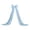Light Blue, variant on Christmas Tree Topper Bows - 79"x20" Large Blue Glitter Tulle Bows with Long Streamers for Xmas Garland, Mantel, Door, Staircase, Wedding, Party, Indoor Outdoor Decorations