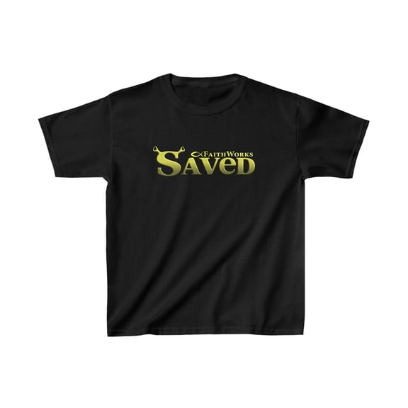 DJH Apparel |SAVED Christian Kids Heavy Cottonâ„¢ Tee