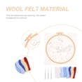 thumbnail image 3 of Milisten Felting Kits Assorted Color Wool Felt 1 Set Convenient Felting Kit, 3 of 8