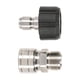 thumbnail image 5 of Conector de lavadora de alta presión, rosca M22 a 3/8 ', pasador interior 14/15mm, rápido, 2 uds. Diámetro interior 15mm Cola Conector de rosca, 5 of 8