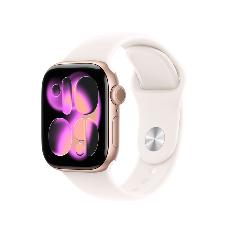 Open Box Apple Watch Series 11 GPS 42mm Rose Gold Aluminum Case