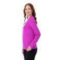 thumbnail image 3 of Hanes Sport Women's Cool DRI Performance Long-Sleeve V-Neck T-Shirt, 3 of 5
