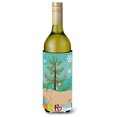 thumbnail image 1 of ""Caroline'S Treasures Abrazadera Decorativa Para Botella Navideña Charolais Cow 750 Ml Multicolor"", 1 of 1