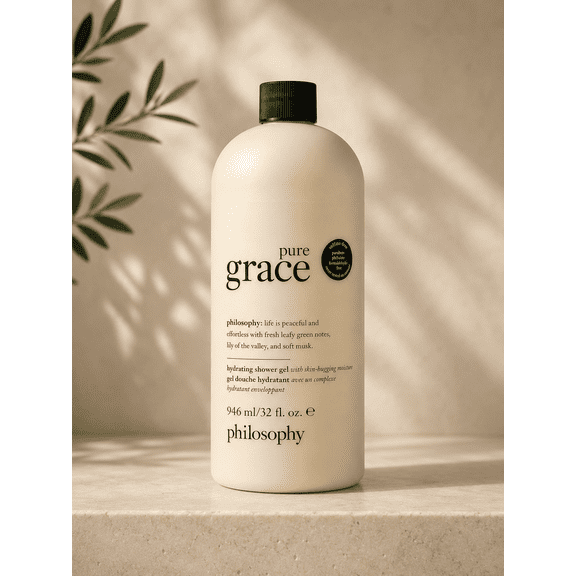 Philosophy Pure Grace Hydrating Shower Gel 32 fl oz Large Size