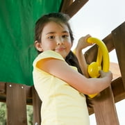 Swing-N-Slide Altamont Wooden Backyard Swing Set with Slide, Swings and Climbing Wall