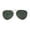 Gold Green, variant on Timeless Classic Aviator Style Metal Rim Spring Hinge Sunglasses Gold Green