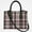 1411, variant on Clan Stewart Dress Tartan Plaid Pattern Tartan Cross Body Bags For Women Small Leather Female Handbags Fashion Top-Handle Totes