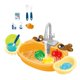 thumbnail image 4 of Juguetes para niños con fregadero y agua corriente, juguetes de comida, juego de rol para niños de 3 a 5 años Ciervo Naranja, 4 of 9