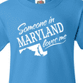 thumbnail image 4 of Inktastic Someone in Maryland Loves Me Youth T-Shirt, 4 of 5