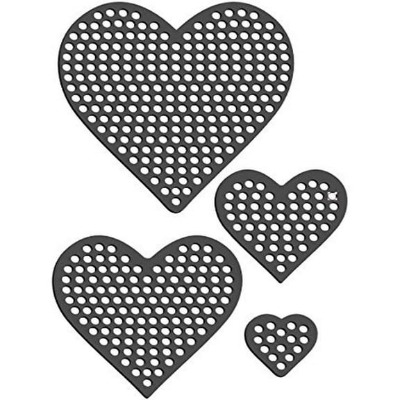 Rhinestone Genie Hearts RT2-HEA004 Magnetic Rhinestone Template