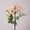 Orange, variant on Frosted Cranberry Artificial Flower Branch - Elegant Christmas Tree Decoration Bouquet