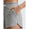 thumbnail image 4 of Shorts CRZ YOGA Cloud Jersey tiro alto 7,5 cm con bolsillos, 4 of 4