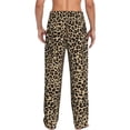 thumbnail image 3 of Daiia Leopard Print-1 Men's Sleep Pant with Pockets and Drawstring,Pajama Pants-Medium, 3 of 9