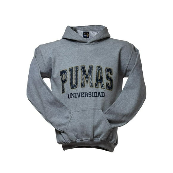 Sudadera Pumas Old School Sports Para Hombre Talla EG Gris/azul marino