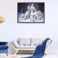 thumbnail image 3 of Cuadros Decorativos 5D Diamond Painting Kit Snowy Man and Bears Full Round Drill Rhinestone DIY Arts Likrtyny embutido en tela, 3 of 9