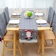 thumbnail image 4 of Christmas Tablecloth Christmas Santa Tablecloth Kitchen Table Decorations, 4 of 5