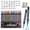 36Colos, variant on PPKVUFD Outline Marker Self-outline Metallic Markers, 8 Colors Squiggles Shimmer Outline Markers Pen Set for Drawing Art Supplies, Glitter Pen Set for Cards Lettering