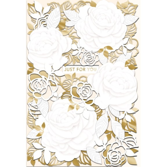 Hallmark Signature Anyday Events Card ( Blnk Emb Flrl)