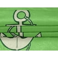 thumbnail image 4 of oneOone Velvet Green Fabric Nautical Craft Projects Decor Fabric Printed By The Yard 58 Inch Wide, 4 of 4