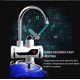 thumbnail image 5 of Calentador de agua Grifo instantáneo Sin tanque Cocina eléctrica Baño Grifo de calentamiento rápido Grifo de agua con pantalla digital LED (desbordamiento) JAMW Sencillez, 5 of 5