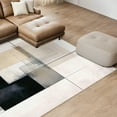thumbnail image 6 of Lines and Squares II Washable Geometric Art Area Rug size 8'x10', Power-loomed, Heavenly Softness with Non-Slipping Backing, 6 of 7
